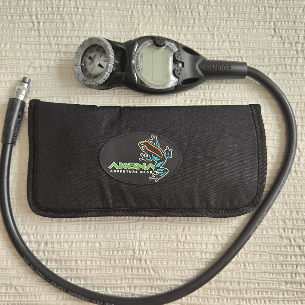 🌊🐠 Suunto Cobra Black Scuba Dive Computer with Compass